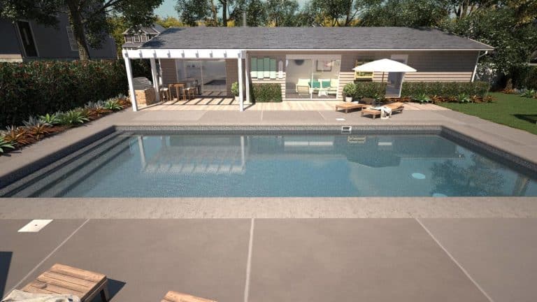 Grey Mosaic - Latham Pool