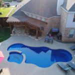 Cancun Deluxe Fiberglass Pool