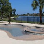 Cancun Deluxe Fiberglass Pool