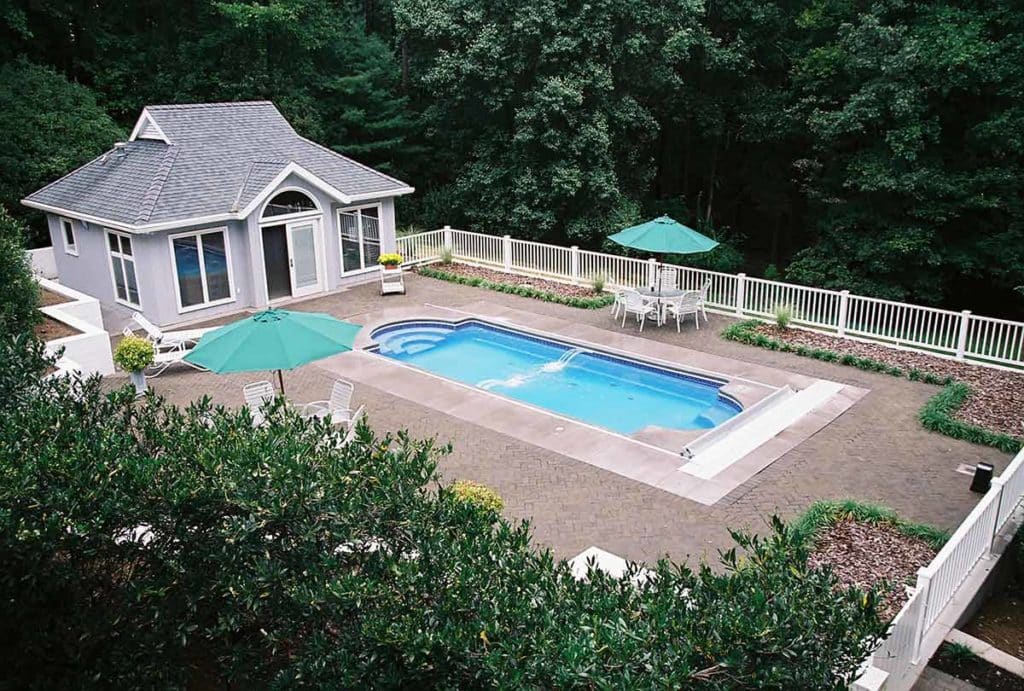 Chesapeake Fiberglass Pool