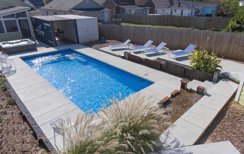 Claremont Fiberglass Pool