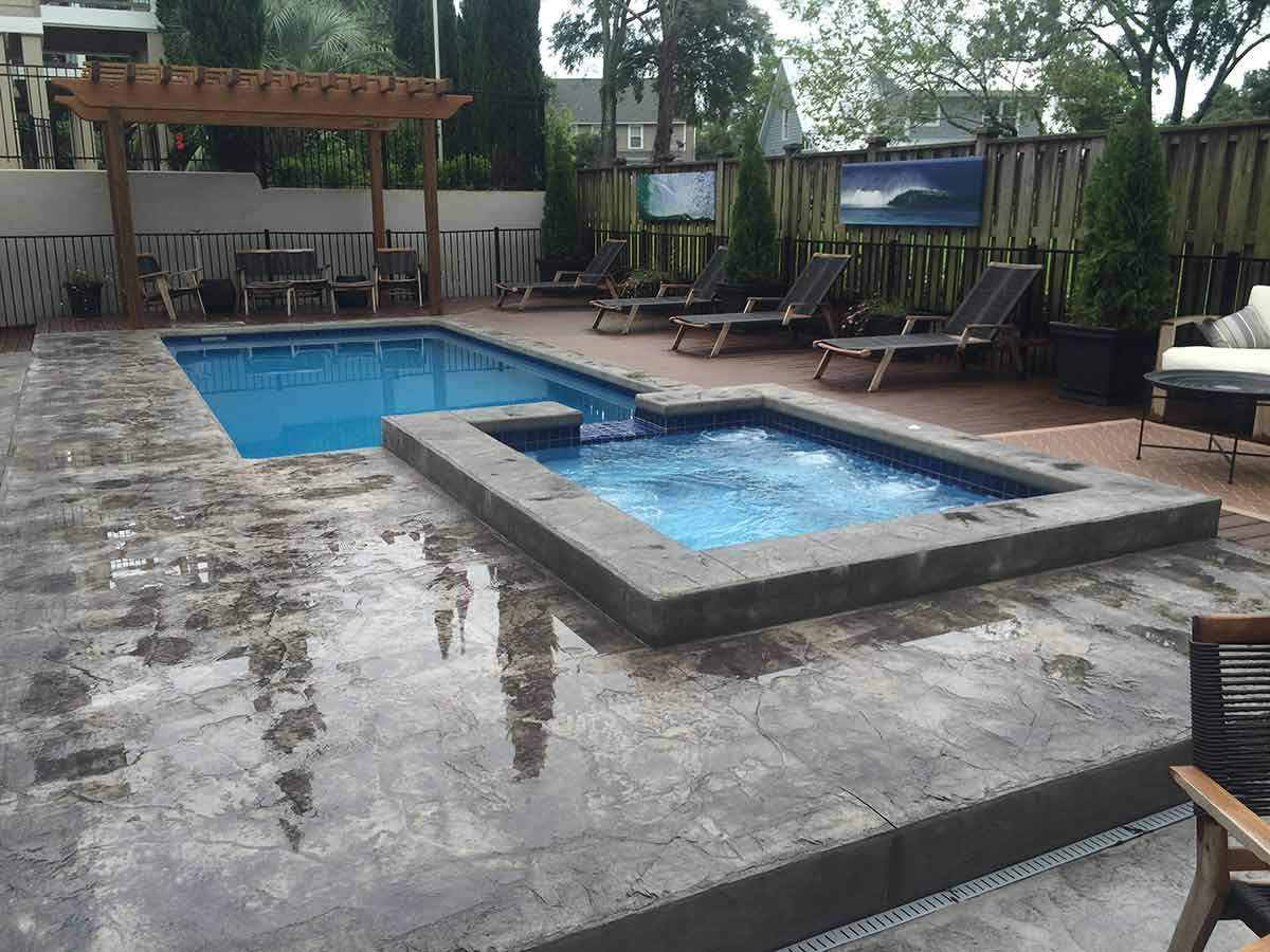 Delray 12' x 25' Model Pool Latham Pool