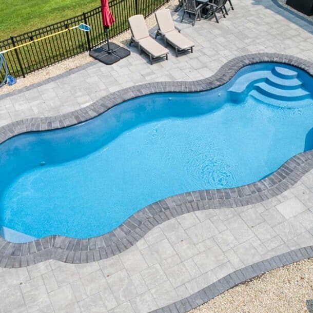 Coronado fiberglass pool — view photo gallery