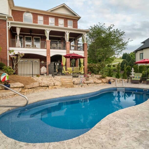 Vista Isle fiberglass pool — view photo gallery