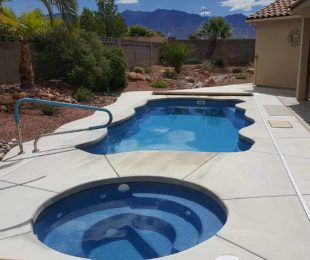 Key West Fiberglass Pool