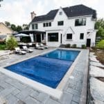 Lake Shore Fiberglass Pool