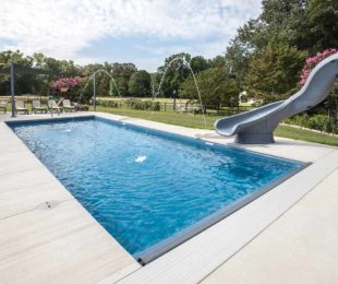 Lake Shore Fiberglass Pool