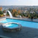 Lake Shore Fiberglass Pool