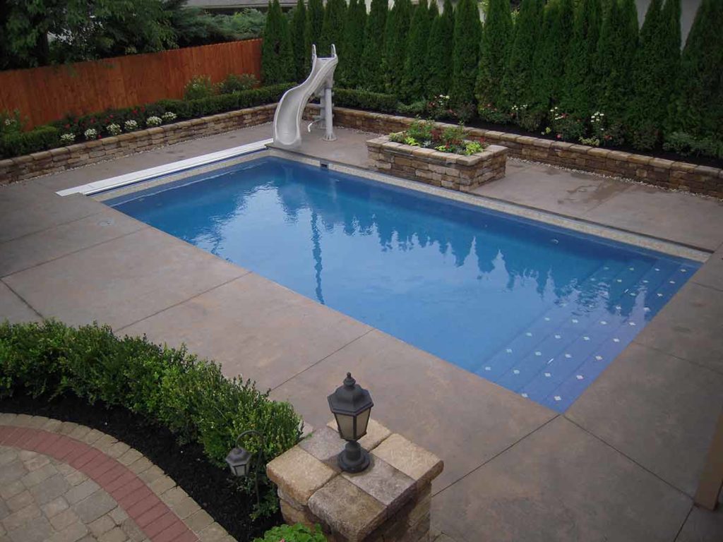 Lake Shore Fiberglass Pool