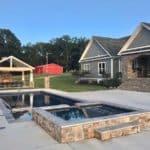 Lake Shore Fiberglass Pool