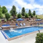 Lake Shore Fiberglass Pool