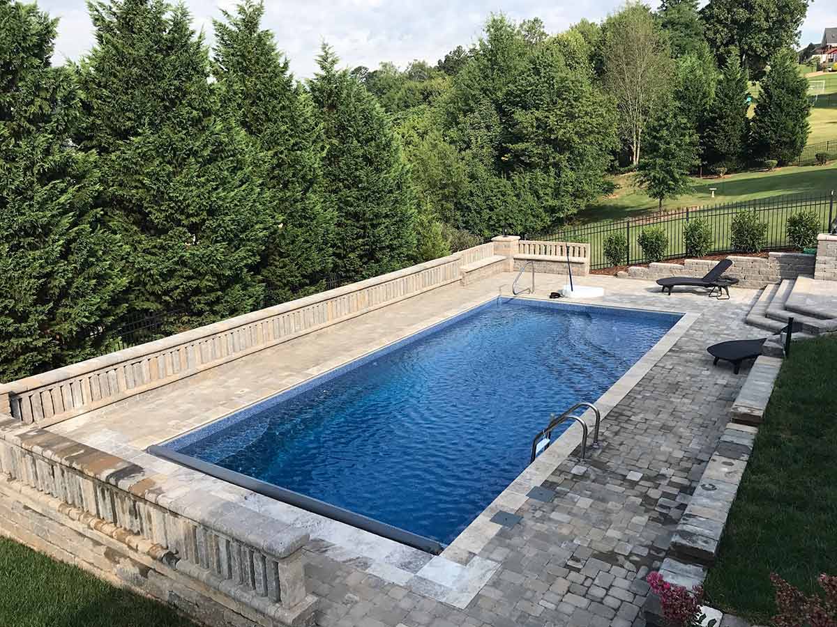 16' x 35' Olympia 16 Model Pool Latham Pool