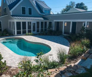 fiberglass kindey shaped pool
