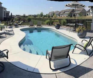 St Lucia Fiberglass Pool