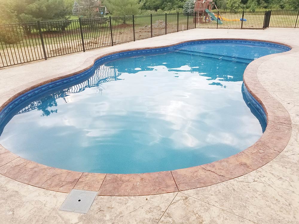 under liner pool steps