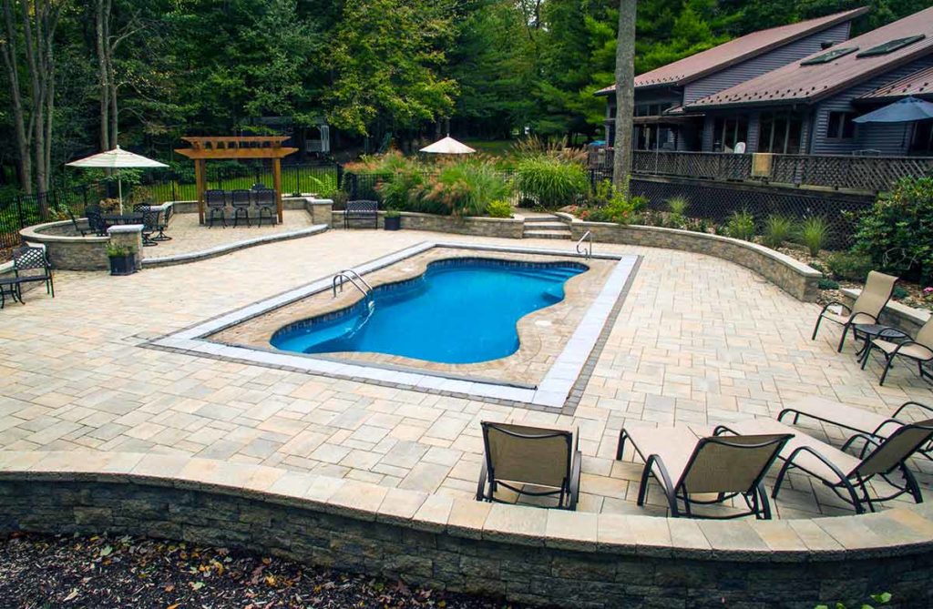 Cape Cod Fiberglass Pool