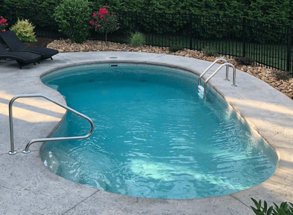 Kidney Shape Swimming Pool