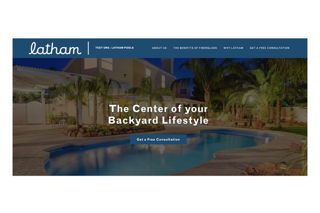 Latham Branded Website