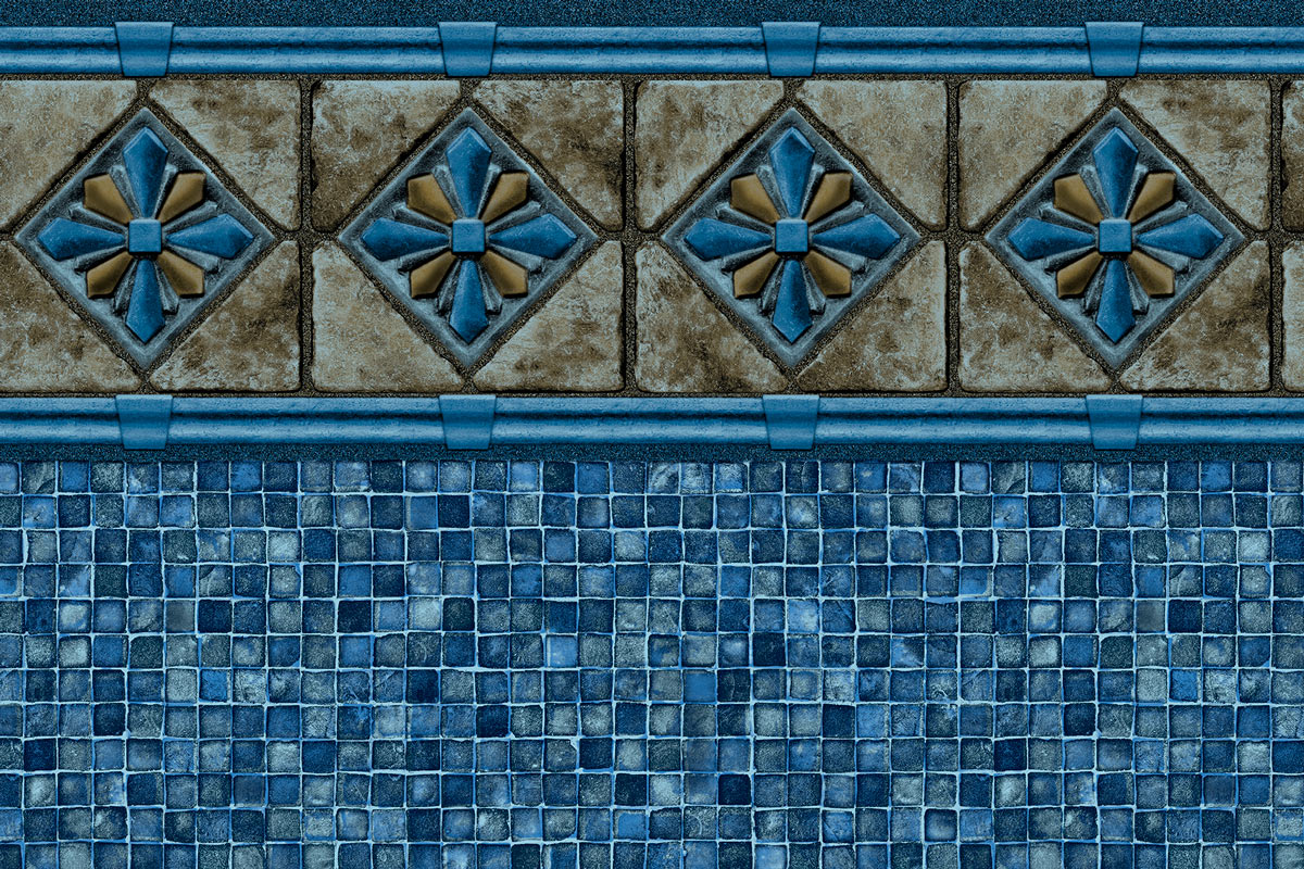 Royale / Blue Mosaic Latham Pools