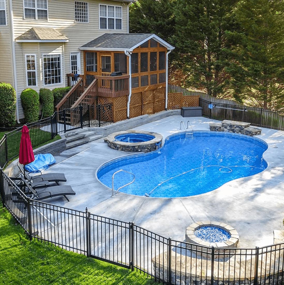 How Much Does an Inground Vinyl Liner Pool Cost? Latham Pool