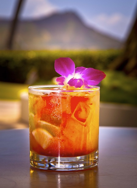 poolside date night mai tai