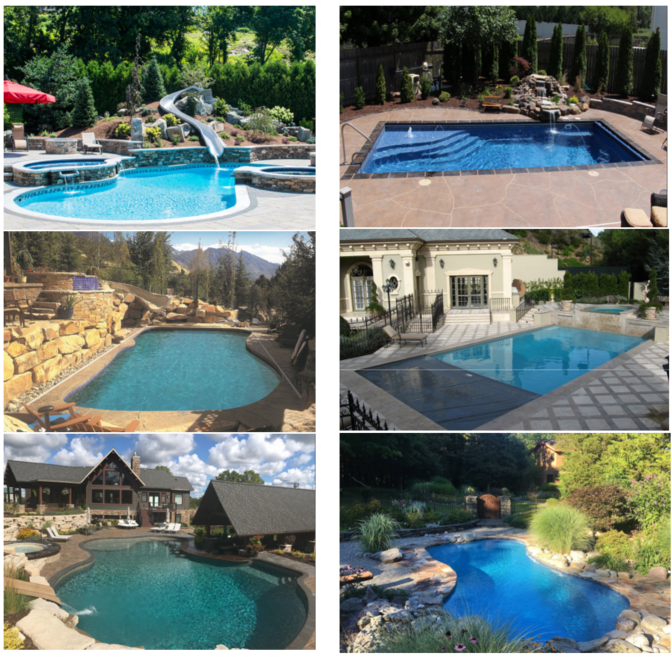 different types of swimming pools