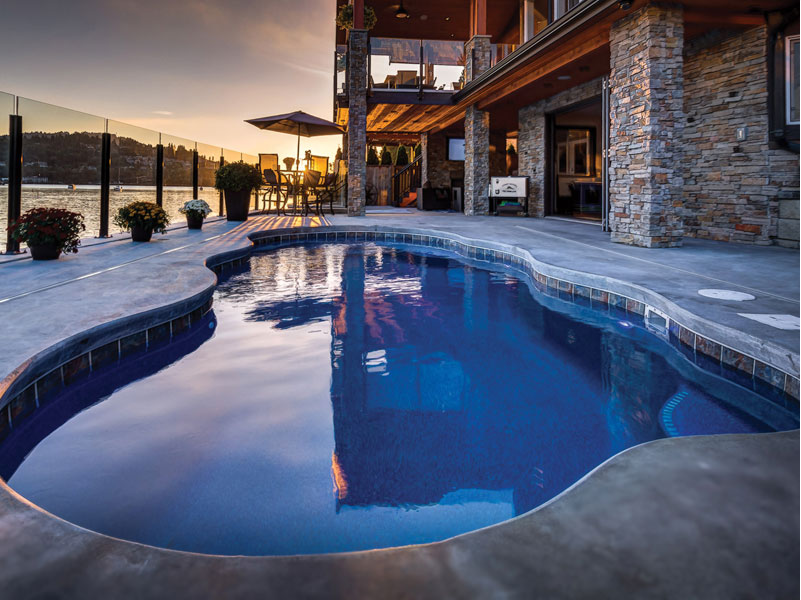 Neutron Fiberglass by Trilogy Pools