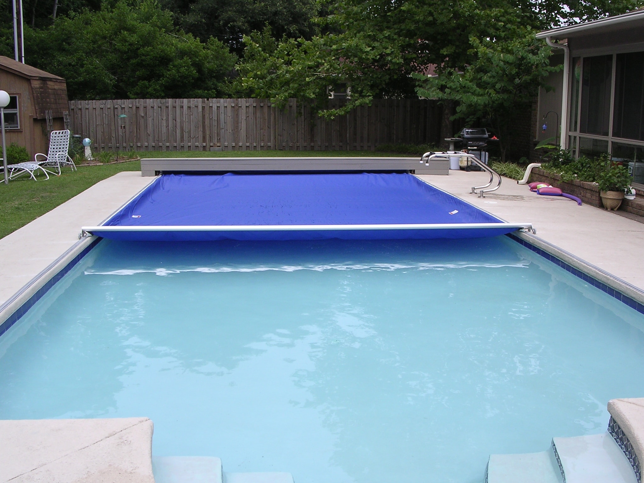 Stylish Options for Concealing Your Pool's Automatic Safety Cover - Latham  Pool