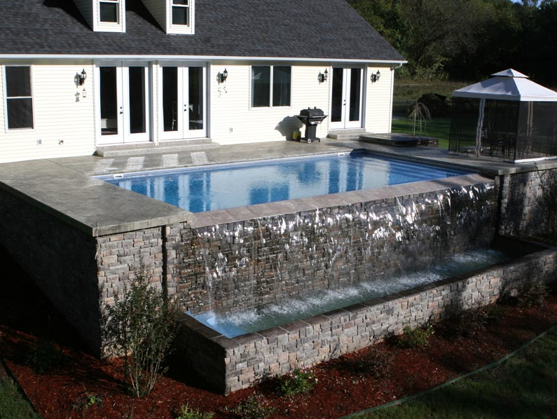 Infinity Edge Pools, Pool Installation