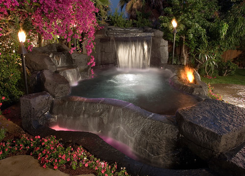 waterfall international landscaping exotic ideas 