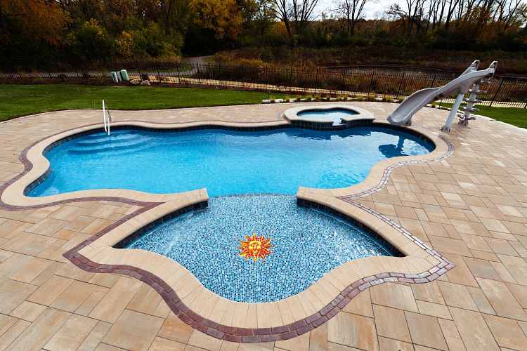 Fiberglass Swimming Pools, How To Remove Tile From Fiberglass Pool