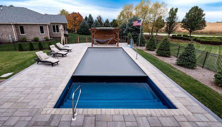 designer pool covers