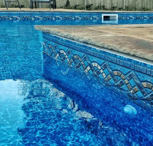 Latham Pool coping options