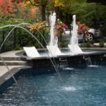Latham Vinyl Liner Pools Custom | BUTTERFLY EFFECT PEARL inground pool