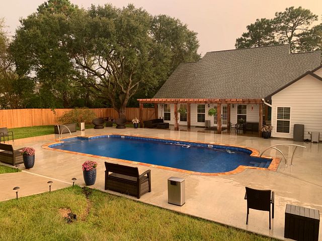 Vinyl Liner Pool | Rectangle in OXFORD / ELECTRIC AQUARIUS