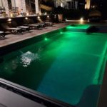 Latham Fiberglass Astoria | Crystite Classic Ocean Blue inground pool