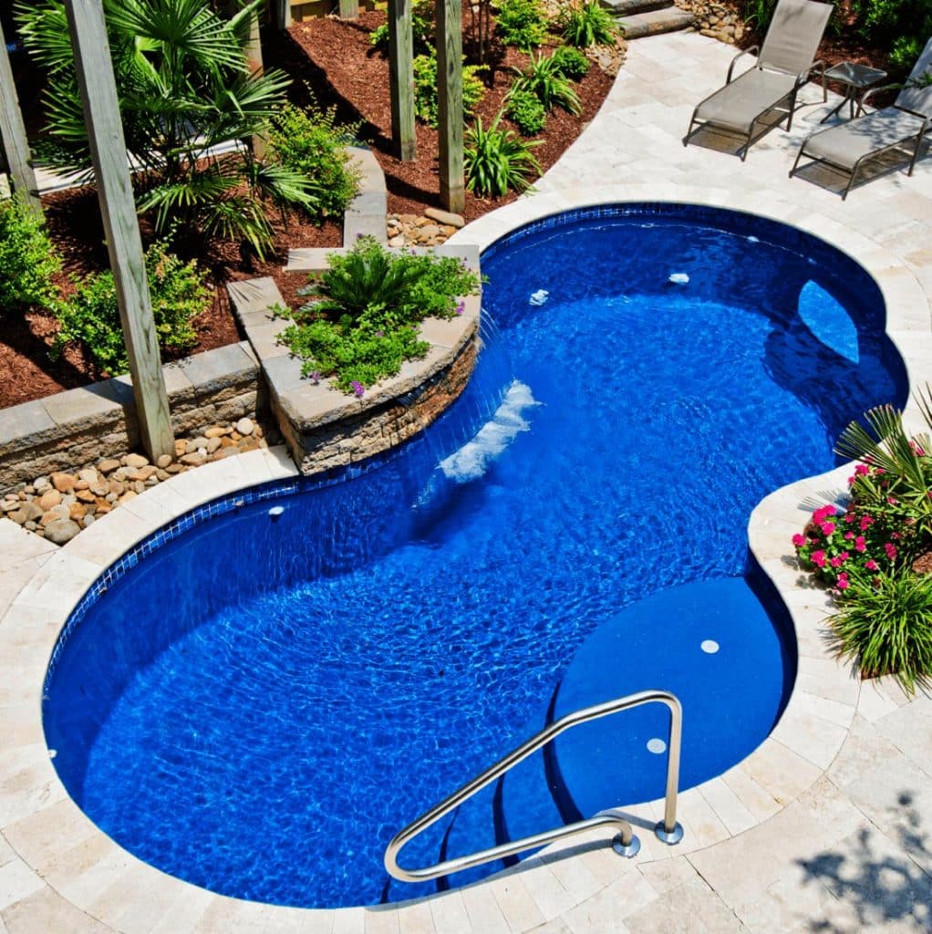 Vinyl Pool Coping & Decking Latham Pools