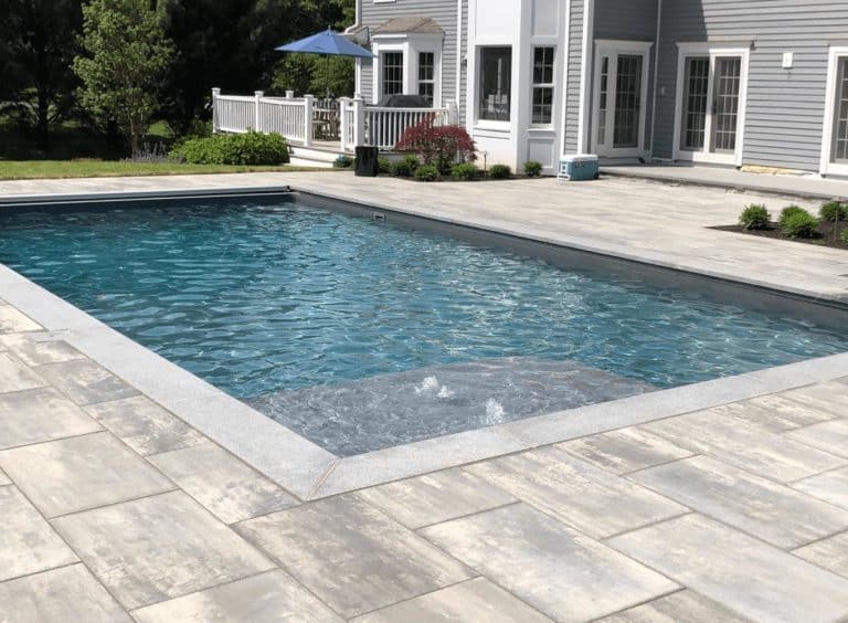 Vinyl Pool Coping & Decking Latham Pools