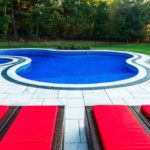 Latham Vinyl Liner Pools Lagoon | OXFORD / ELECTRIC AQUARIUS inground pool