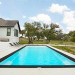 Latham Fiberglass Corinthian 16 | Whisper White inground pool