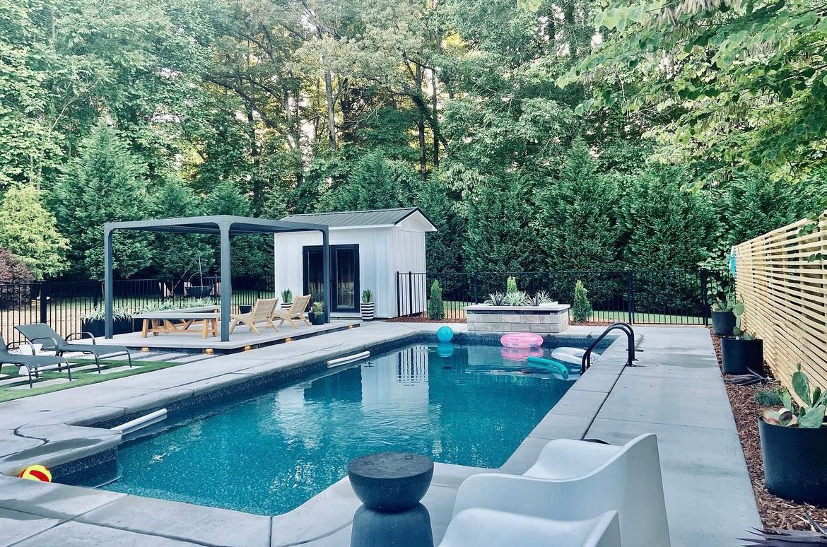 Vinyl Liner Pool | Photo courtesy of Magic Pools and Spas
