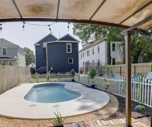 Latham Fiberglass Jamaica | Crystite Classic Sapphire Blue inground pool