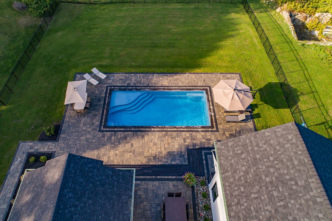 Olympia 14 Shape | Photo courtesy of Concord Pools & Spas