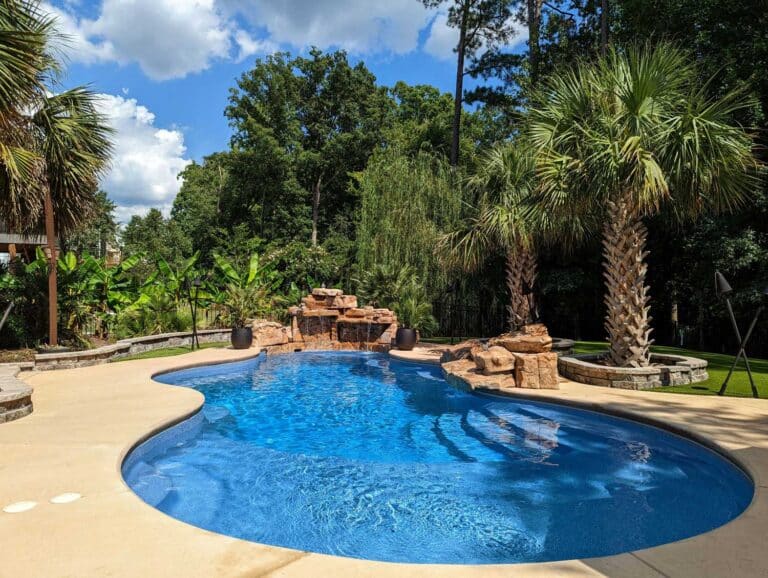 Fiberglass pools bring beauty and durability to Fort Myers’ lush, sun-drenched landscapes
