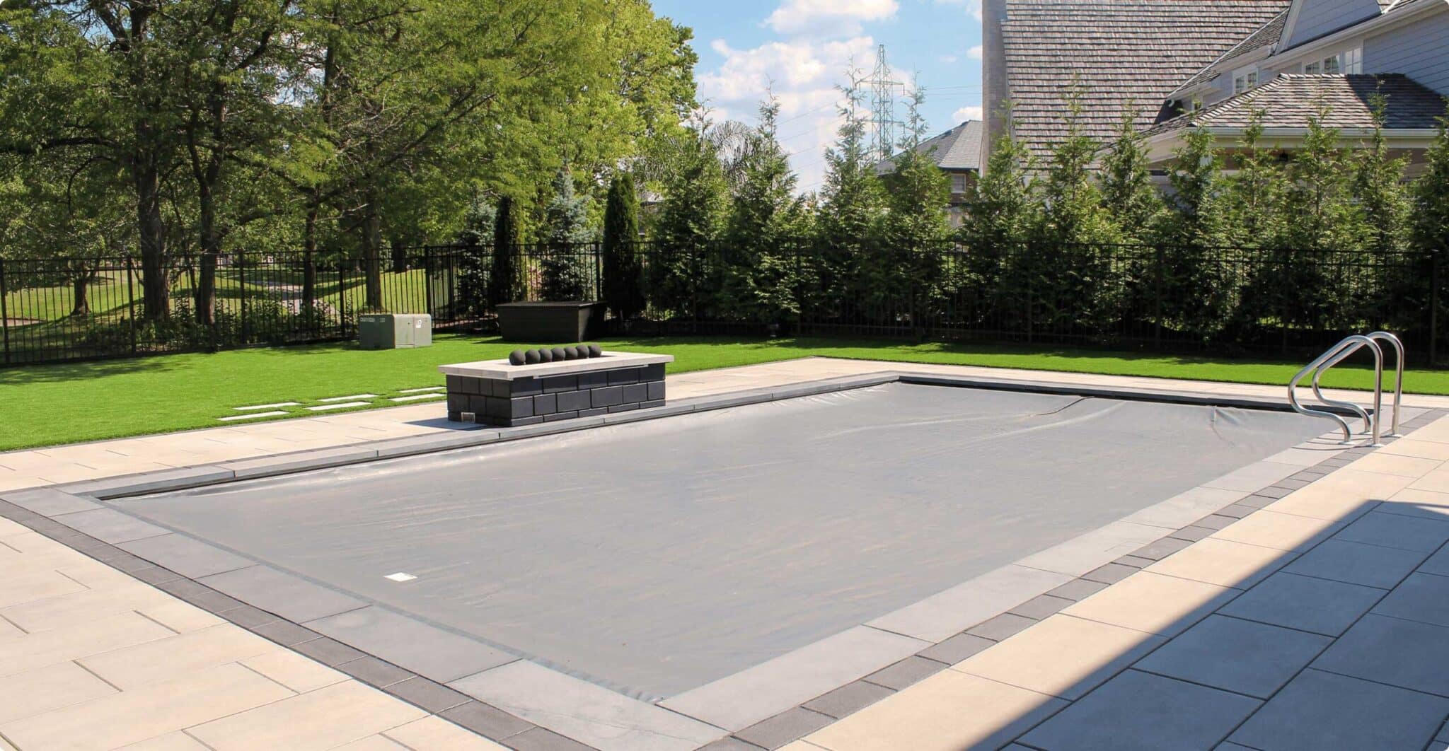 Pool Auto Cover Track Automatic Pool Covers: Price & Cost Factors | Latham Pool