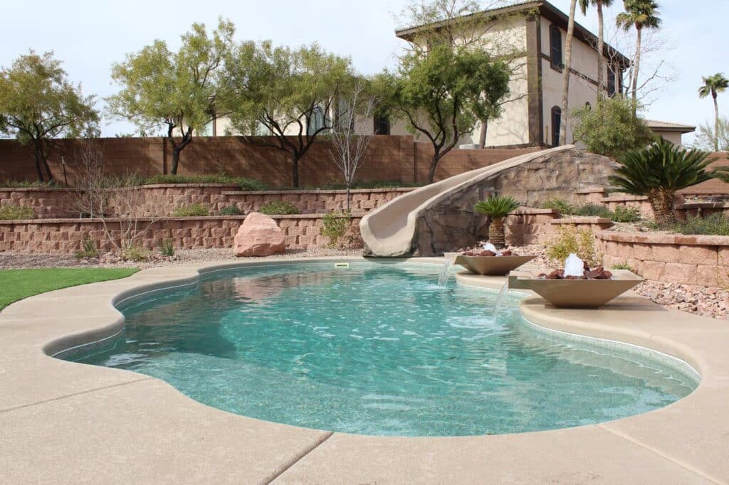 Fiji fiberglass pool
