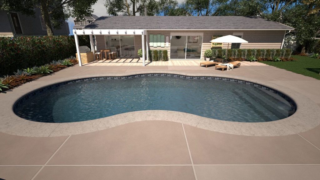 Latham Vinyl Liner Pools inground pool