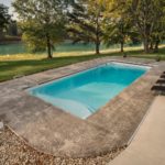 Latham Fiberglass Barcelona | PEARL WHITE G3 inground pool