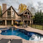 fiberglass freeform shaped pool