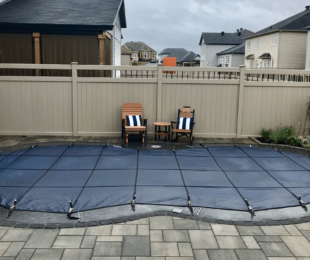 Latham Solid & Mesh Safety Covers inground pool
